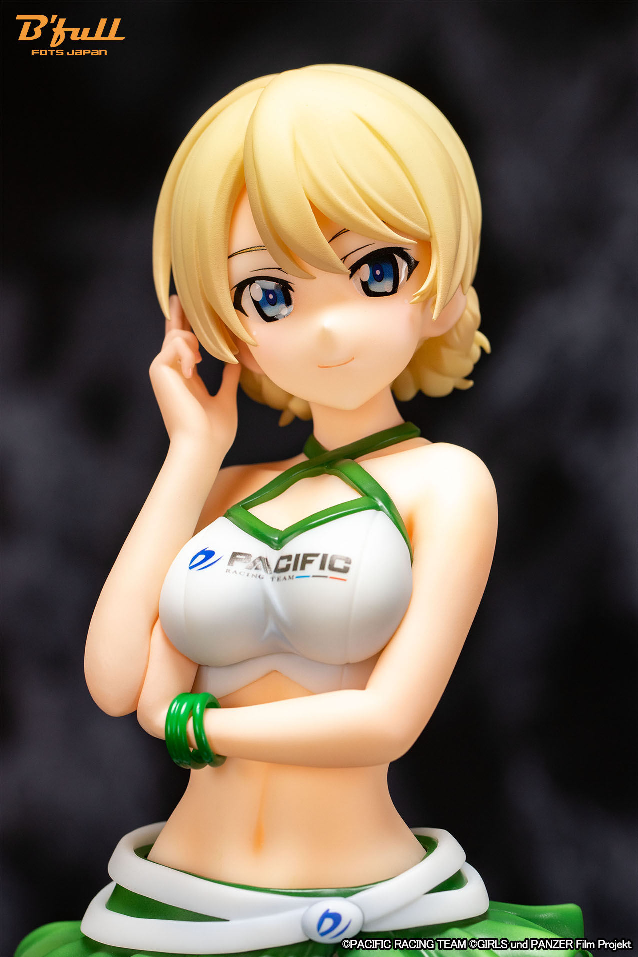 ガールズ＆パンツァー×PACIFIC ダージリン フィギュア ガルパン 1/8-