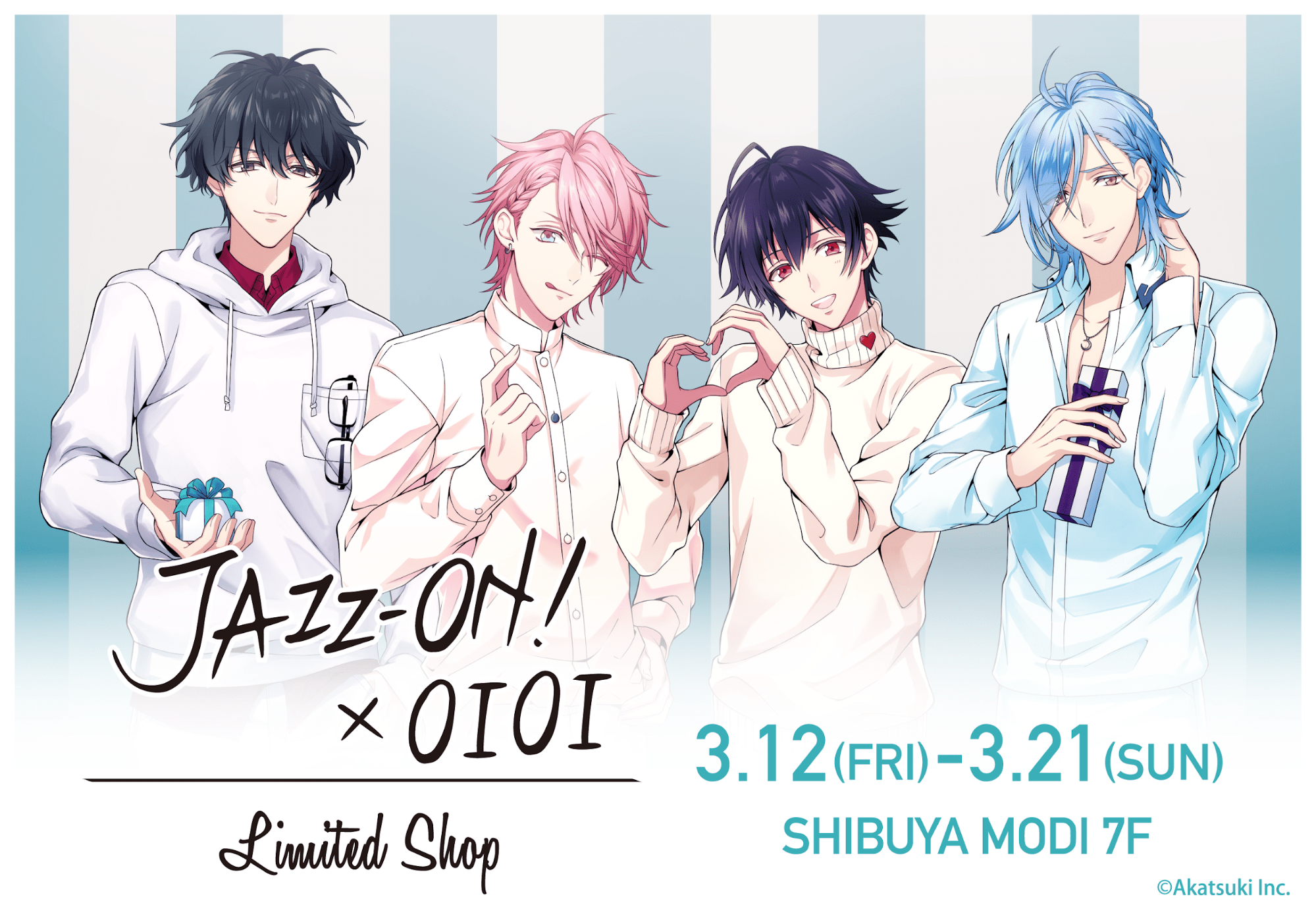 JAZZ-ON! × OIOI Limited Shop』を渋谷モディにて期間限定開催