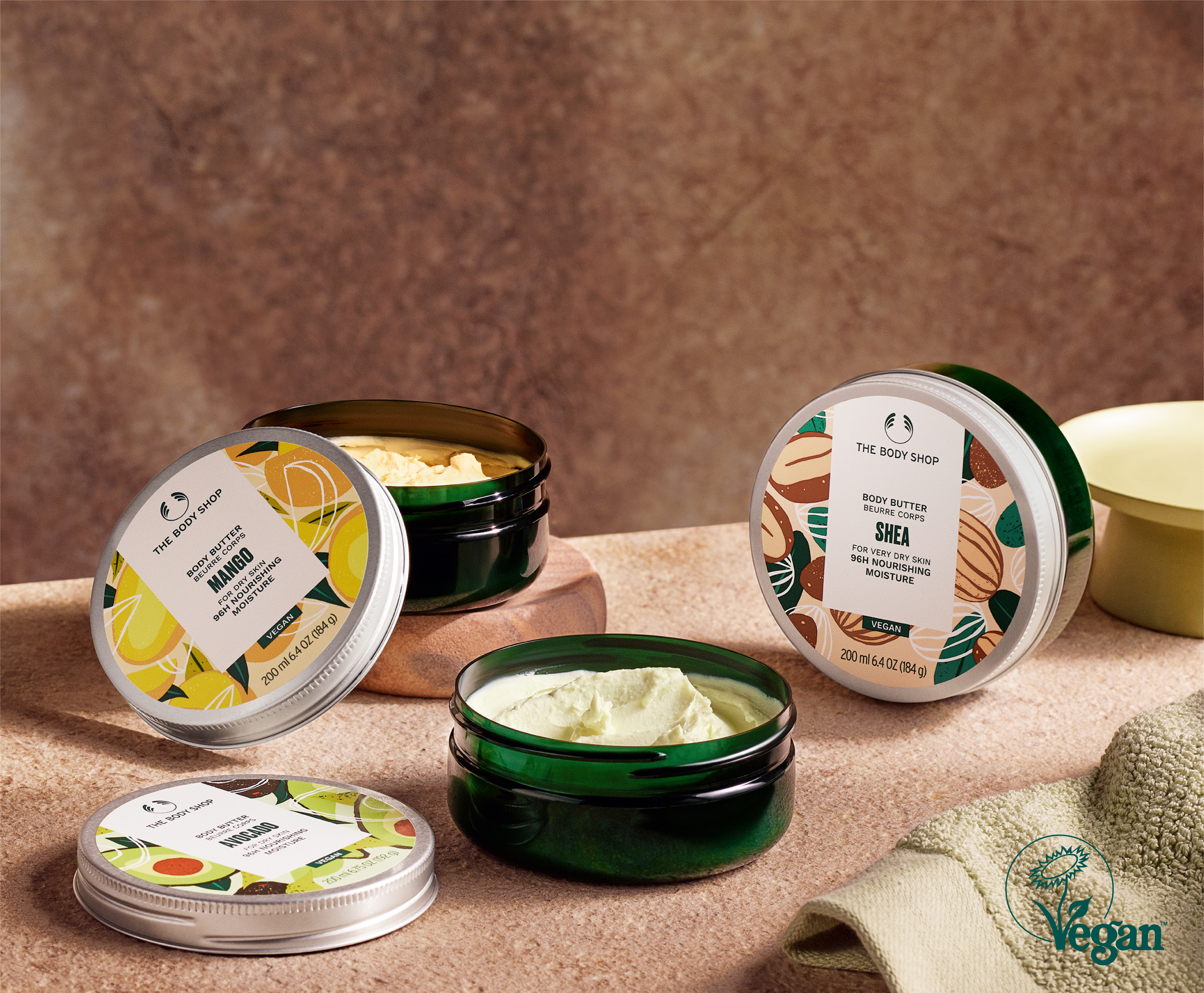 THE BODY SHOP????限定ﾎﾞﾃﾞｨﾊﾞﾀｰ･他《5点ｾｯﾄ》