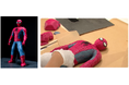 精巧なフィギュアに見えて実はハイチュウ！ハイチュウで作った「スパイダーマン」アートを展示　東京駅一番街「森永のおかしなおかし屋さん東京駅店」で8月7日(金)より期間限定キャンペーン実施