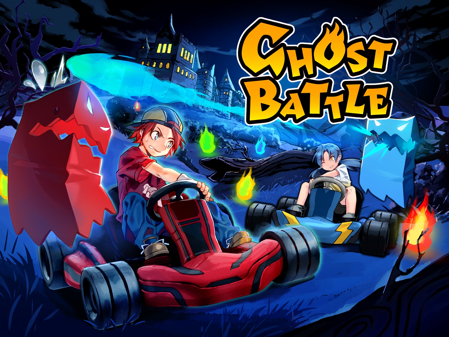 世界初のMR(複合現実)アトラクション「HADO KART」第2弾『The Ghost Battle』リリース！