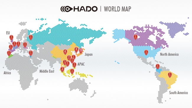 HADOの店舗は世界23カ国に拡大