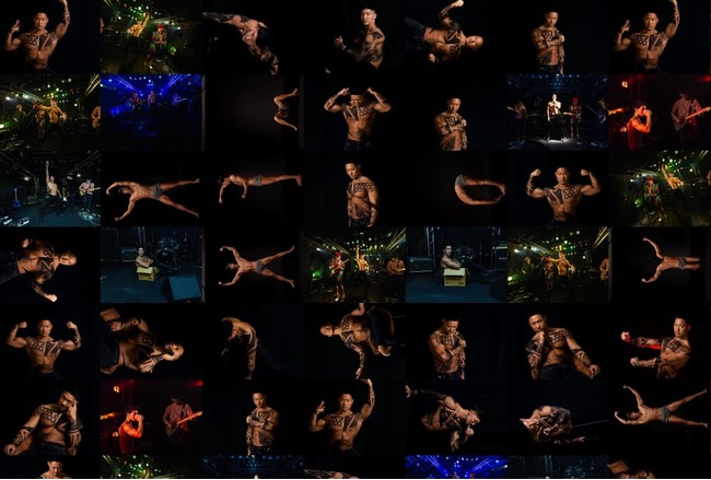 タイトル:Muscle Mosaic #3 "Art in Muscles(アートなマッチョ)"