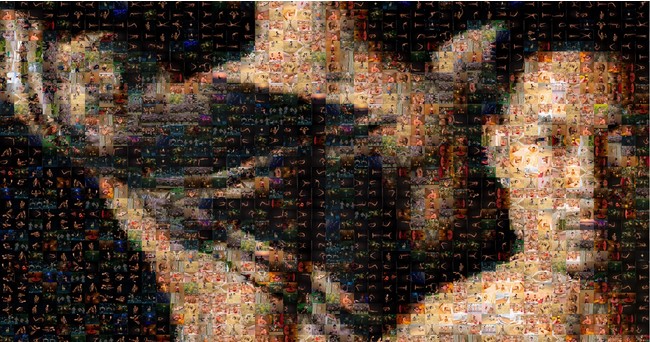 Muscle Mosaic #4 "Art in Muscles 2(アートなマッチョ2)"