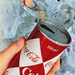 初のプルトップ缶「コカ・コーラ」