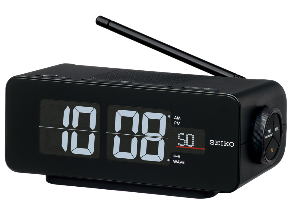 RADIO? or CLOCK? ワイドFM対応フリップ式デジタル時計を発売 