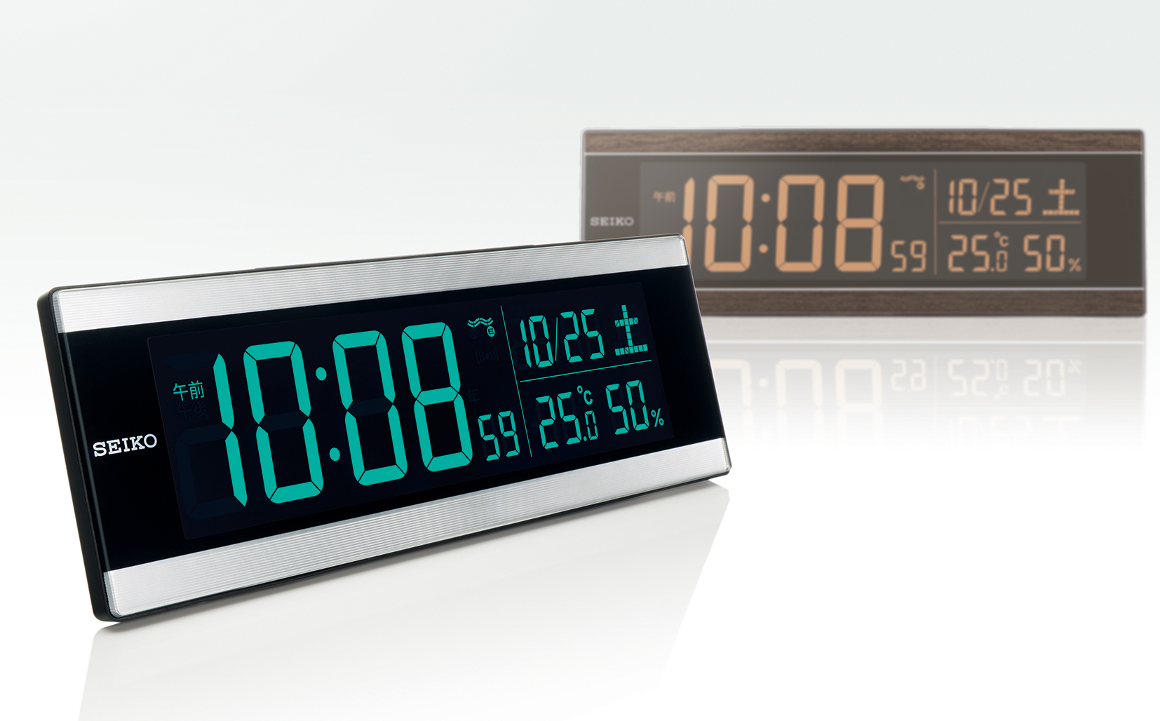 DL306S セイコー　電波時計　デジタル時計