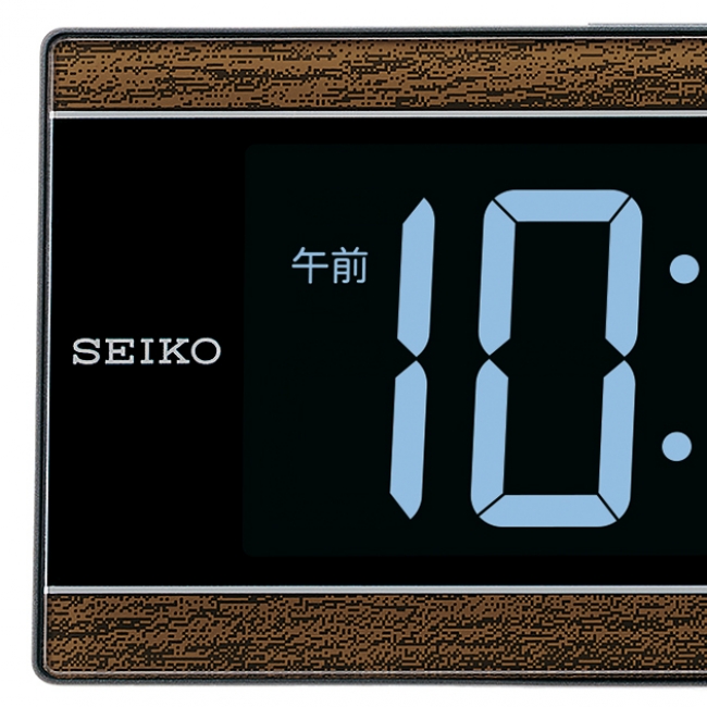 セイコー デジタルクロックSEIKO DL 404T 黄 レトロ - 置時計