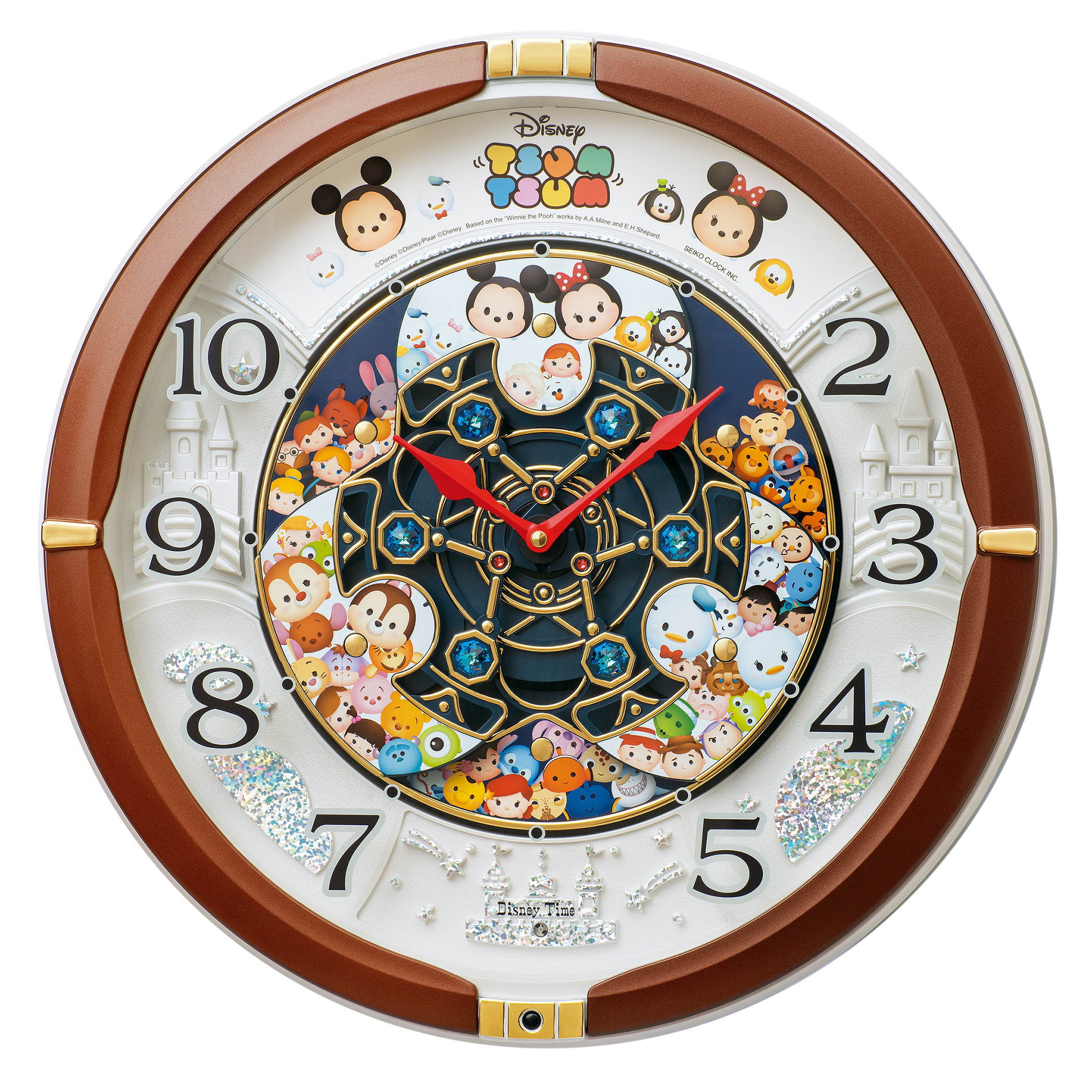 ディズニー ツムツムのからくり時計が初登場 セイコークロック株式会社のプレスリリース