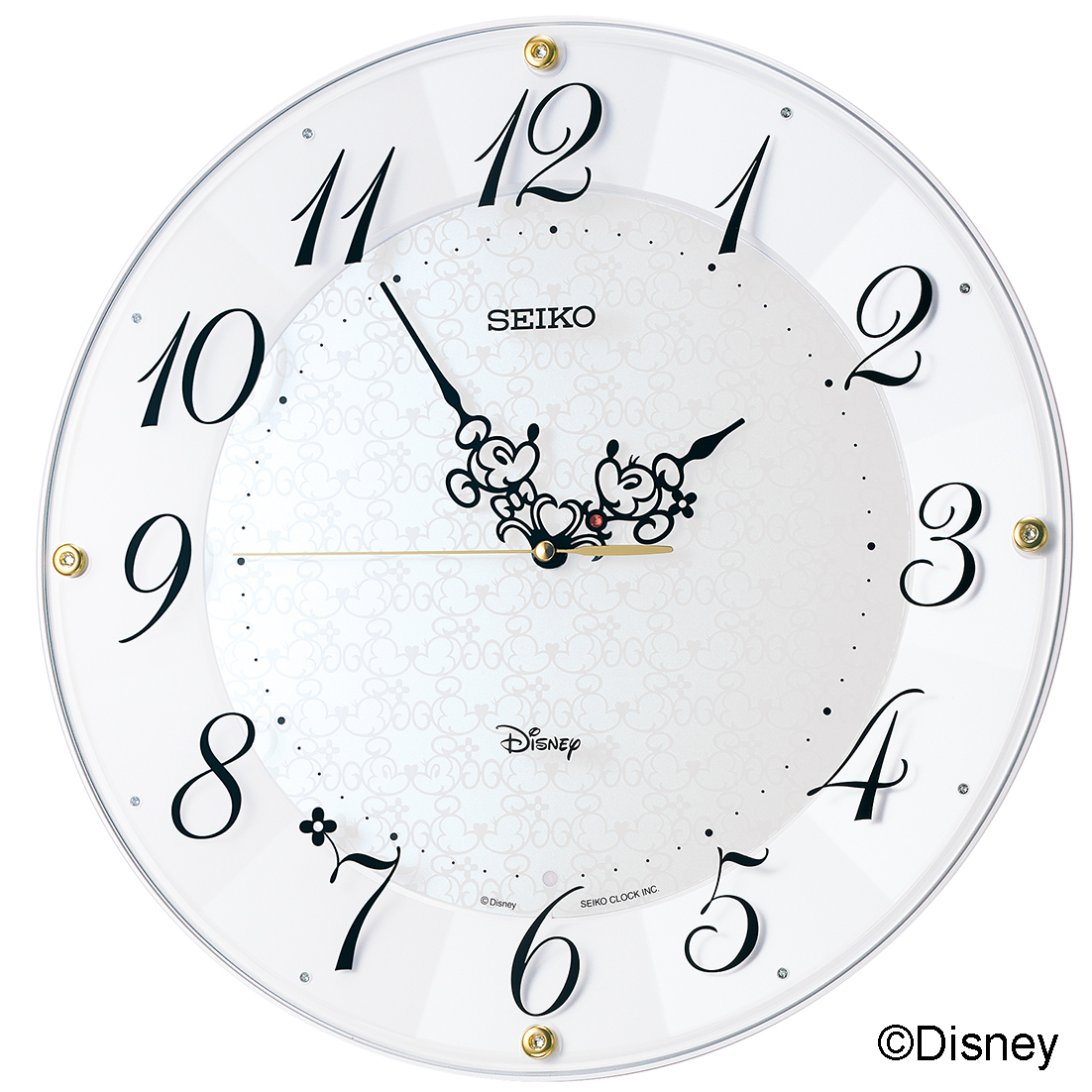 ミッキーマウス ミニーマウスのロマンチックな出会い 大人ディズニーシリーズの新作掛時計を発売 セイコータイムクリエーション株式会社のプレスリリース