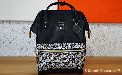 Moomin mini リュック（ブラック） ムーミン アネロ 飯能市 - バッグ