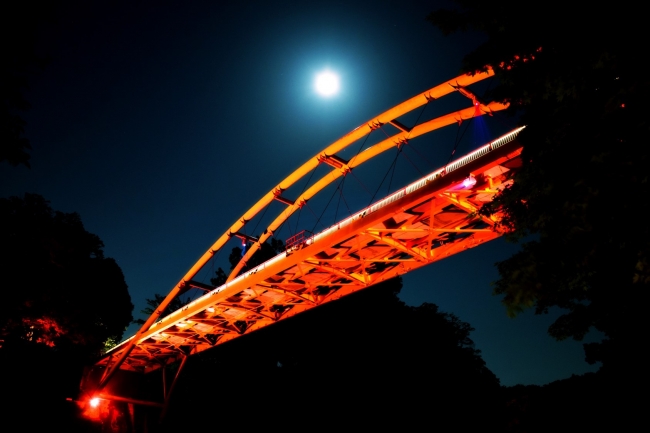 割岩橋ライトアップイメージ