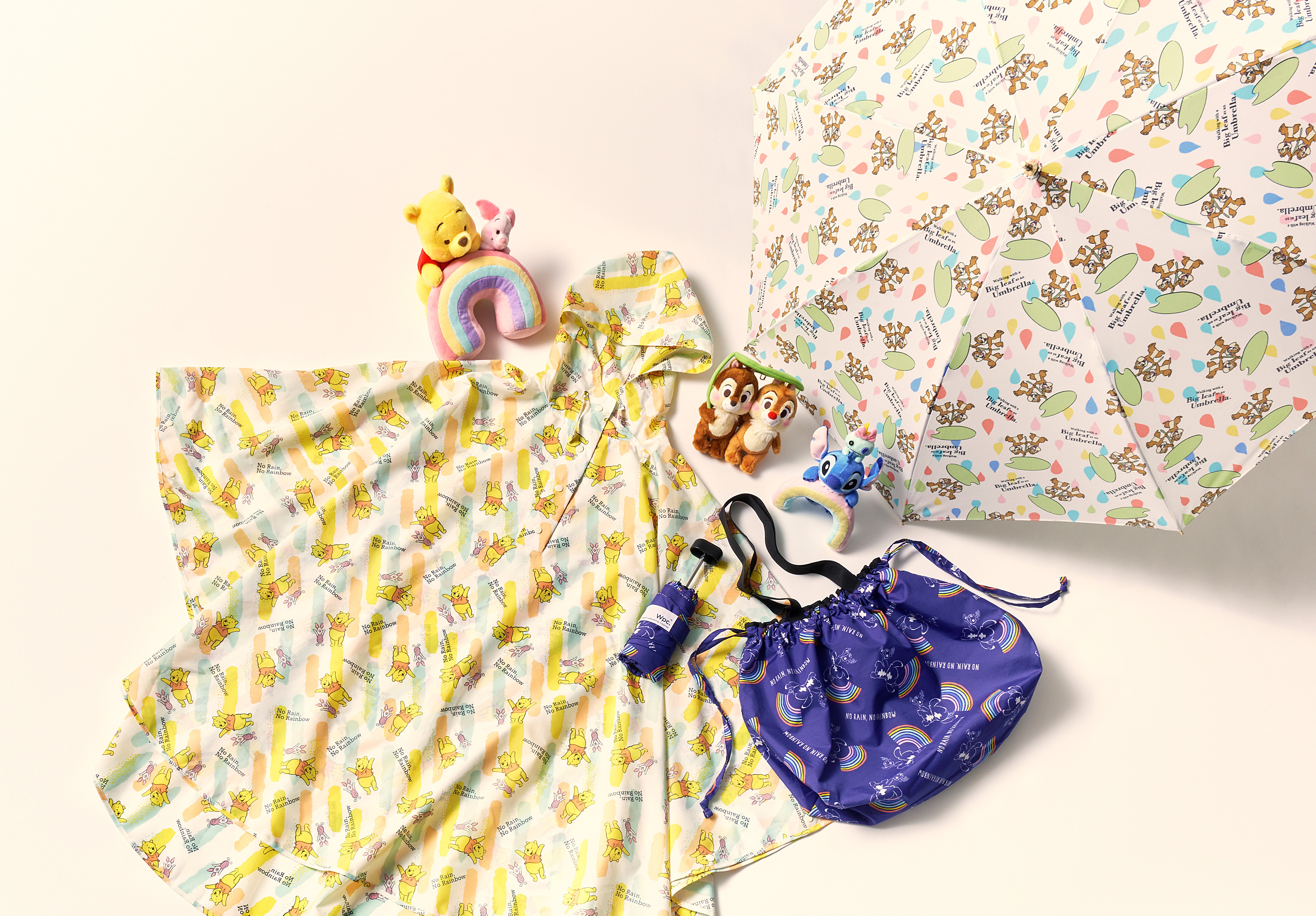 雨の日も楽しく カラフルでポップなデザインを用いたレイングッズなどのアイテムを6月1日 火 より順次発売 ウォルト ディズニー ジャパン株式会社のプレスリリース