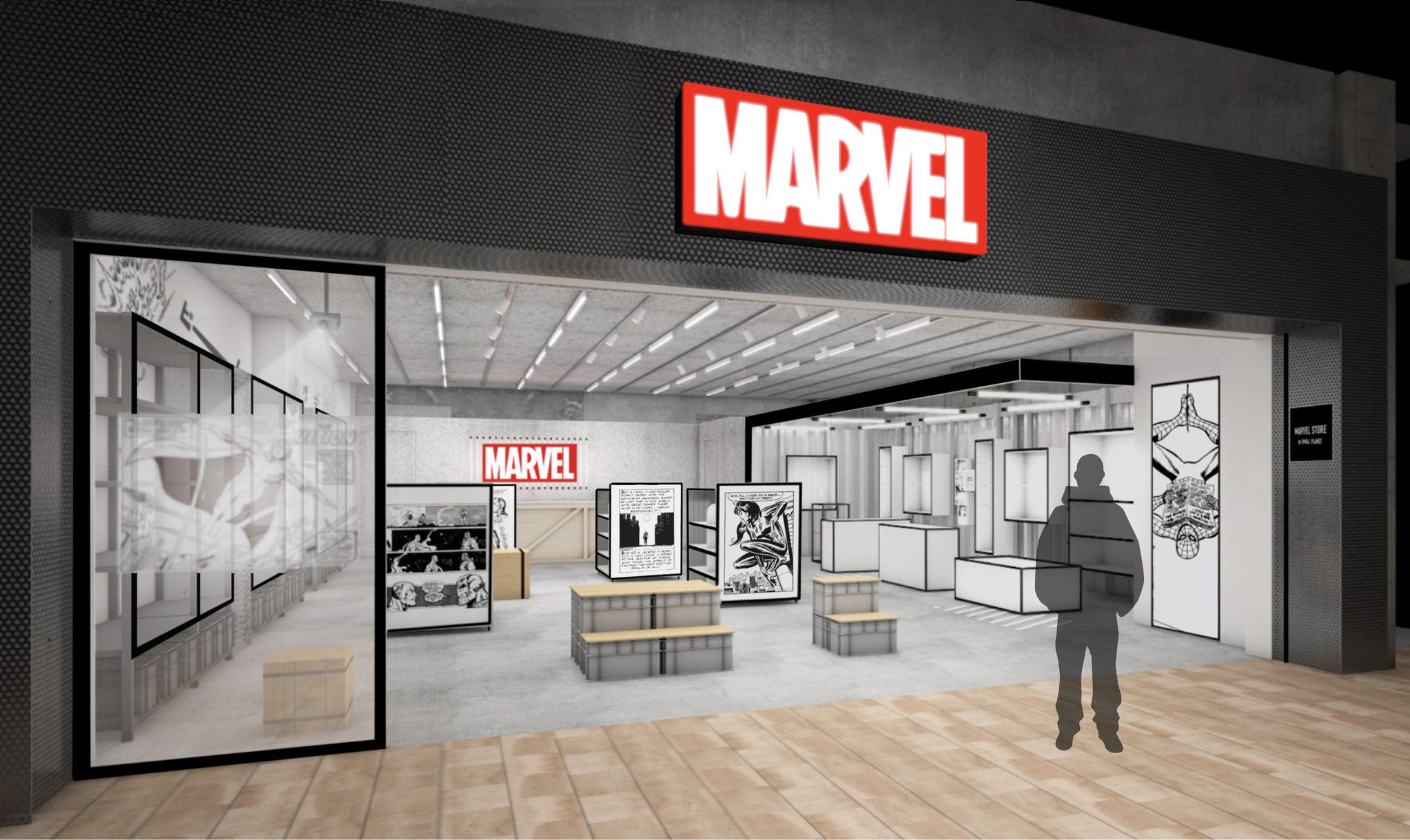 いつでもmarvelの世界観が楽しめる 日本初のmarvelグッズ専門店 Marvel Store By Small Planet 12月10日 金 より池袋 サンシャインシティにopen ウォルト ディズニー ジャパン株式会社のプレスリリース