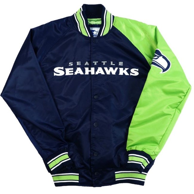 日/祝も発送 シアトル シーホーク Seattle Seahawks スタジャン