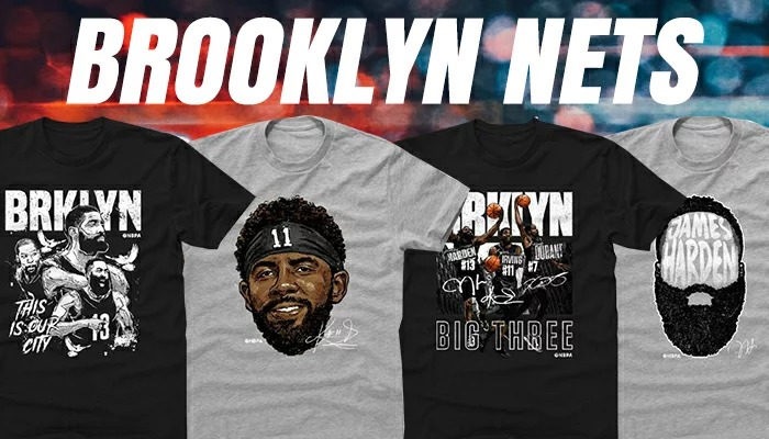 NBA ブルックリン・ネッツ Tシャツが予約開始！カイリー選手