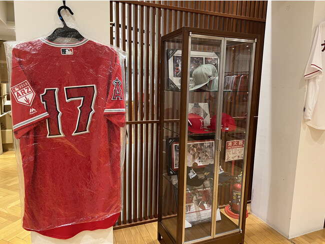 大谷翔平選手 HR 王の獲得を願って POP UP STOREを NU 茶屋町に開設