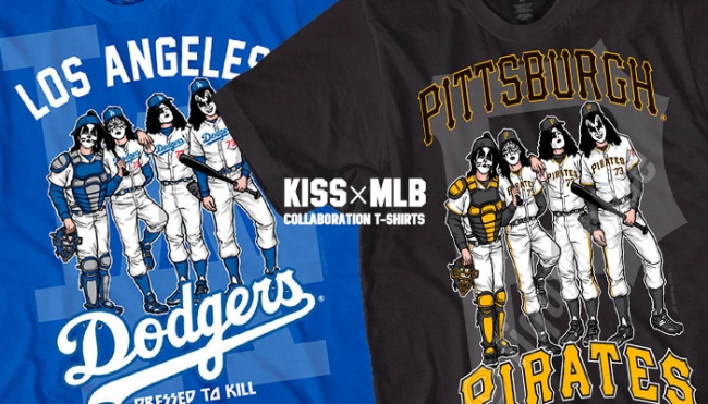 紅白出場のロックバンド Kiss メジャーリーグとのコラボtシャツを追加 株式会社セレクション インターナショナルのプレスリリース