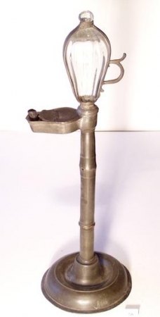 金属製ランプ（ドイツ　18世紀）