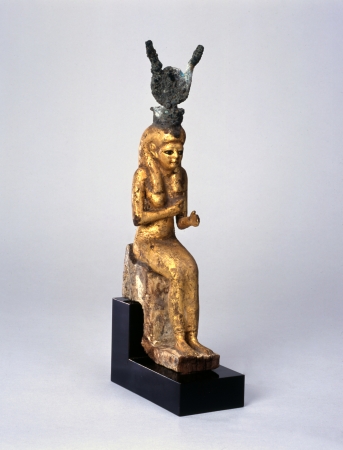 イシス女神像（エジプト・前1千年紀）天理大学附属天理参考館蔵