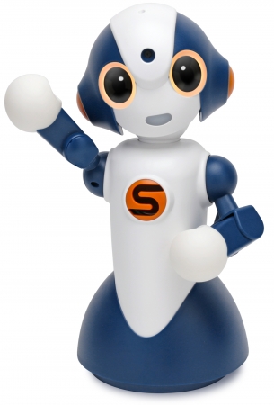 コミュニケーションロボット「Sota®」© Vstone Co.,Ltd. All rights reserved.（案内ロボット）