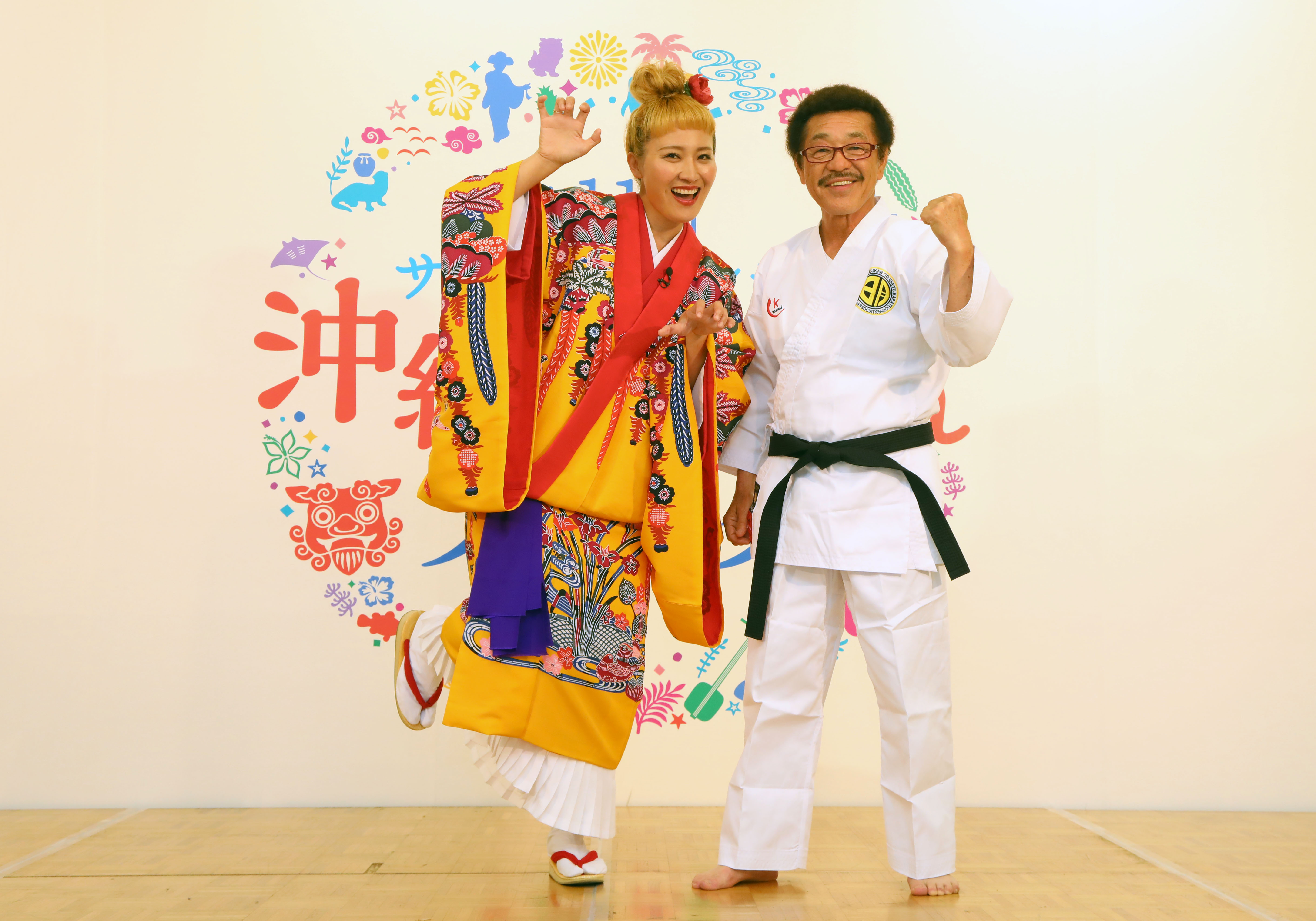 史上初 具志堅用高さんが沖縄空手を披露 正拳突きに会場全体が釘付けに 第11回 サンシャインシティ 沖縄めんそーれフェスタ 前夜祭 株式会社サンシャインシティのプレスリリース