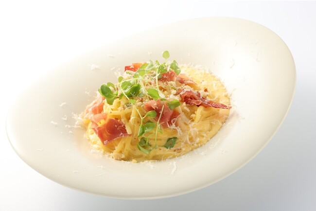 アーモンドミルクカルボナーラ 平日ランチ1,200円 ※平日限定※ランチタイムのみドリンク付(平日ディナー2,800円) アーモンドミルクカルボナーラ 平日ランチ1,200円 ※平日限定※ランチタイムのみドリンク付(平日ディナー2,800円)