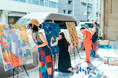 描いて・見て・食べて 豊島区(池袋)で身近にアートに触れる ≪P-144×STUDIO201≫ Kids = Artists Exhibition -A Look Back on 2024-