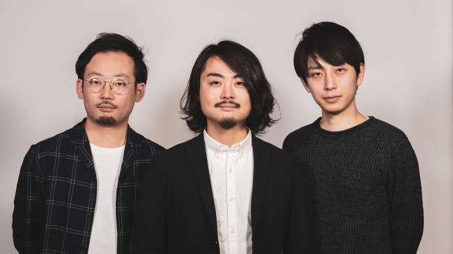 左より CTO金井、CEO菊川、COO土井