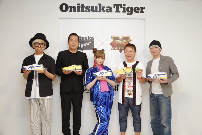 Onitsuka Tiger ×「ストリートファイター」コラボ商品発売を記念して