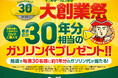 IDOMは今年で創業30周年!感謝の気持ちを込め「ガリバー大創業祭」を開催!!