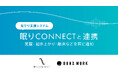 介護施設向け見守り支援システム「眠りCONNECT」と「BONX WORK」が連携、覚醒・起き上がり・離床などを耳に通知