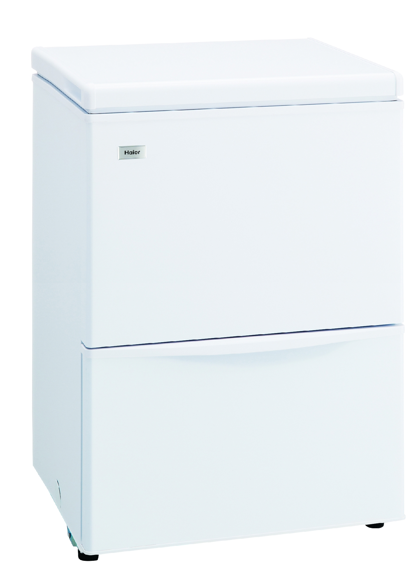 未使用品 ハイアール 120L2ドア上開き＋ひき出し式冷凍庫 JF-WND120A(W 