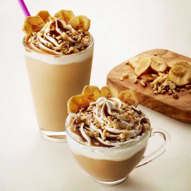 バナナとウォルナッツで バナナッツ バナナッツソイラテ を2月7日 水 より発売 タリーズコーヒージャパン株式会社のプレスリリース