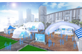 真夏にスケートリンクが出現！涼を感じる遊び場「白くまくん COOL PARK 2026」