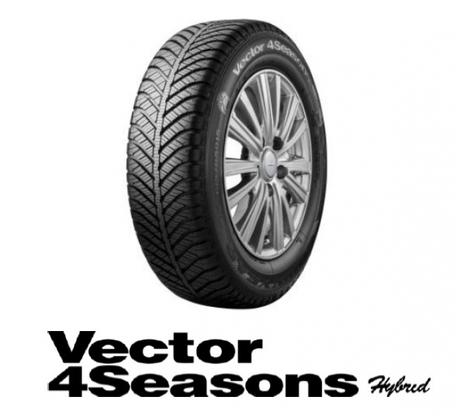グッドイヤー GOODYEAR Vector 新品 165 4Seasons ベクター オールシーズンタイヤ Hybrid フォーシーズンズ 2本セット  60R15