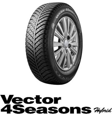 グッドイヤー 4本セット 新品タイヤ グッドイヤー Vector 4Seasons Hybrid 225/55R17 101H XL オールシーズン  ベクター 日本製 即決 送料込￥108