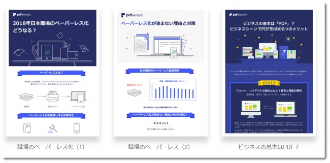 インフォグラフィック公開】PDF編集ソフト「PDFelement」が公式サイト