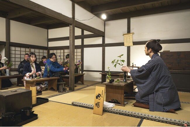 「池坊 いけばな客間」前回イベントの様子