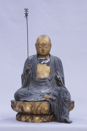 地蔵菩薩像の修復前
