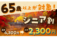 四季折々の美しい風景を楽しむ ムーミンバレーパーク 11月22日(金)から65歳以上が対象!お得なチケット『シニア割』を期間限定で販売!