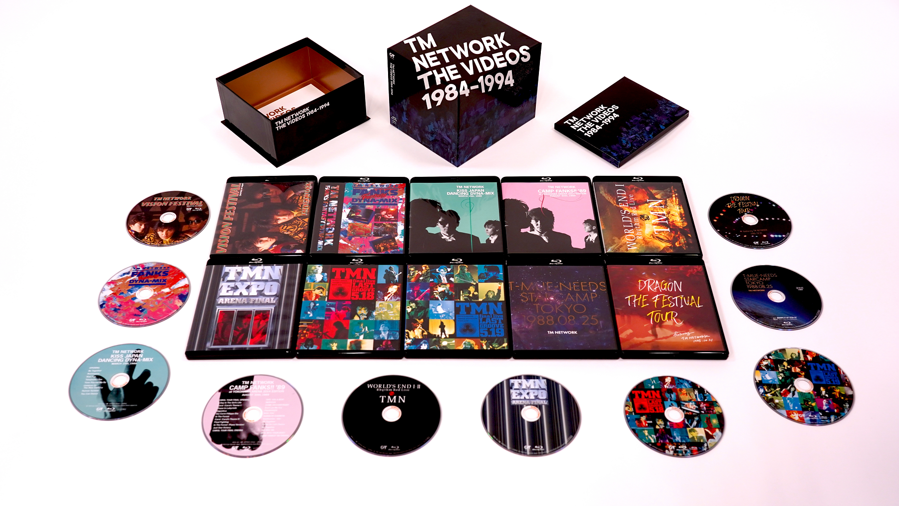 TM NETWORKデビュー35周年記念Blu-ray BOX ついに本日リリース！音楽史