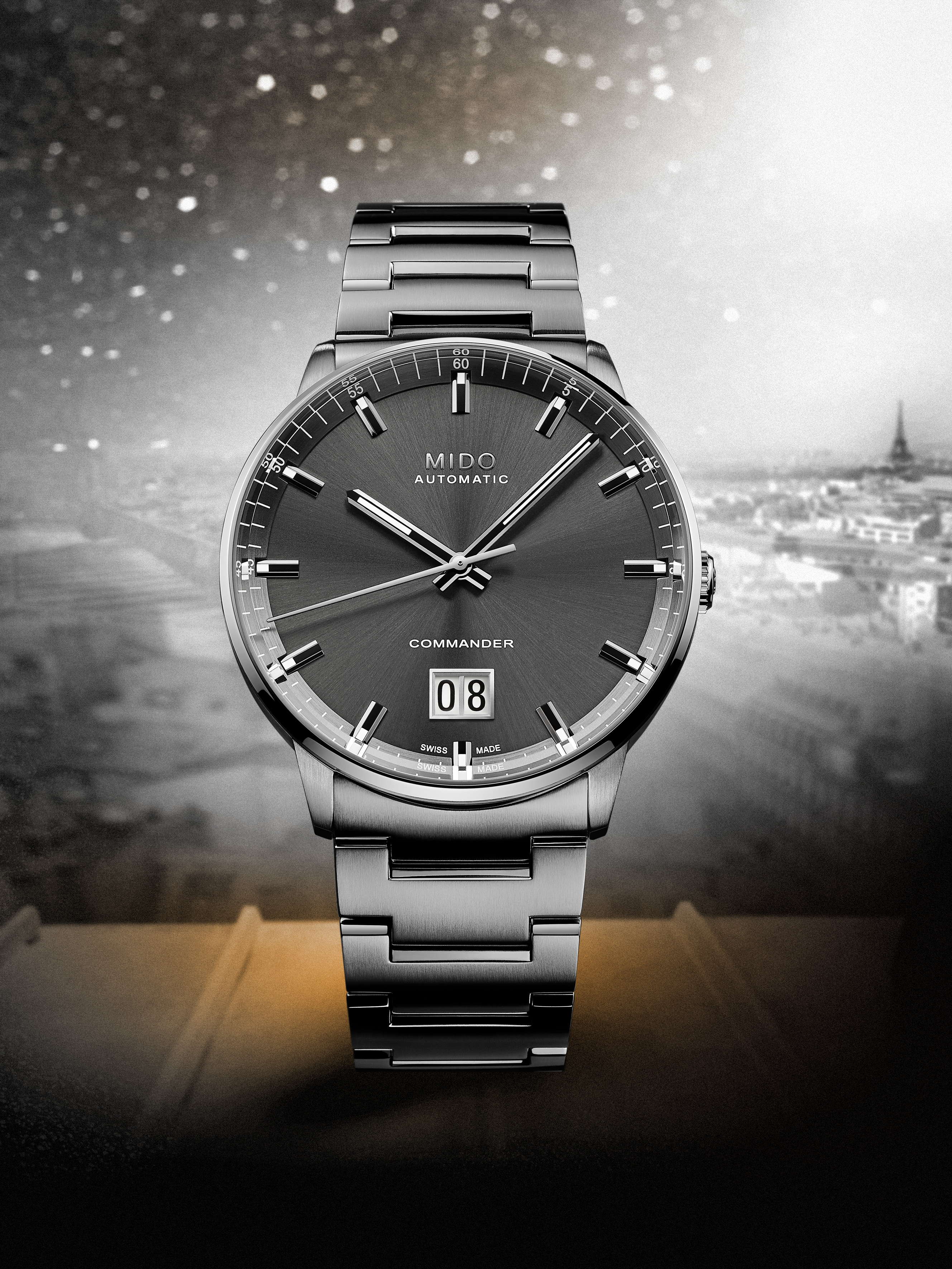 スイスの時計ブランド、ミドー】創立100周年を記念して、コマンダー