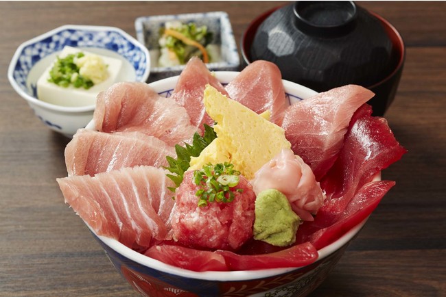 焼津ミナミマグロ特上丼（数量限定）　 1,200円（税込） 