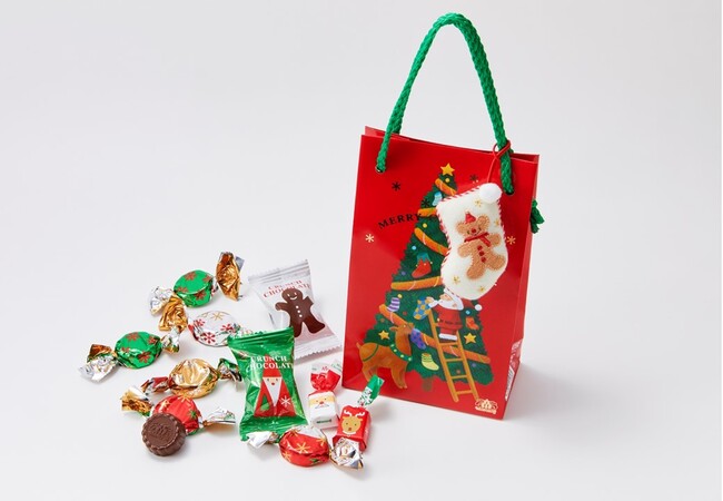 クリスマストゥリンキット（赤・11個入） 価格：540円（本体価格：500円）