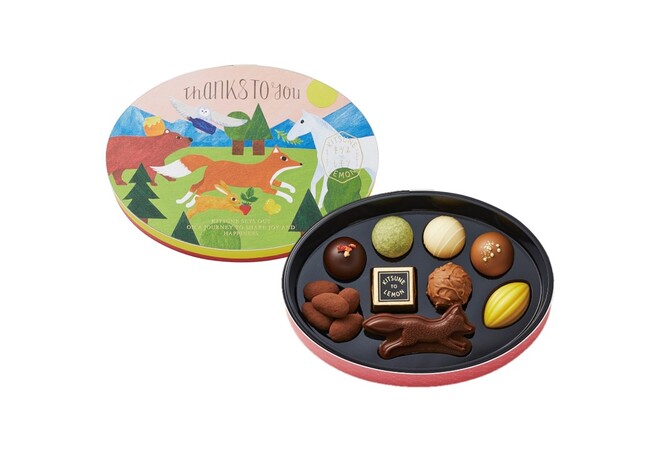 サンクストゥーユーの旅 13個入 価格:1,080円(本体価格:1,000円) サンクストゥーユーの旅 13個入 価格:1,080円(本体価格:1,000円)