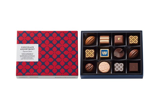 チョコレートアソートメント(12個入) 価格:1,296円(本体価格:1,200円) チョコレートアソートメント(12個入) 価格:1,296円(本体価格:1,200円)