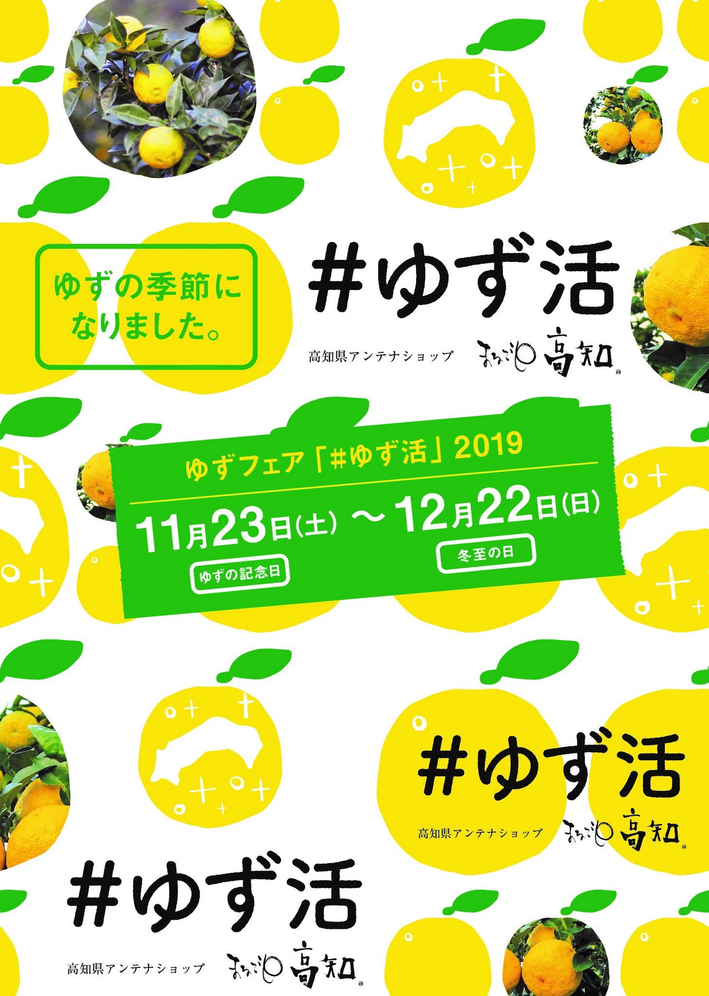 高知県が生産量no 1を誇る今が旬のゆずを使った ゆず活 店舗スタート 一般財団法人 高知県地産外商公社のプレスリリース