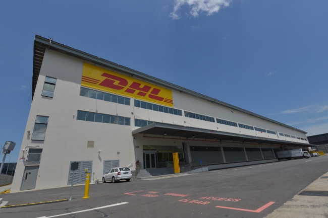 DHL南アジアハブの外観