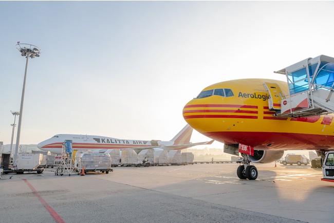 DHLエクスプレス アジアパシフィックは、カリッタエアとエアロロジックによる運航ルートを新たに追加します。